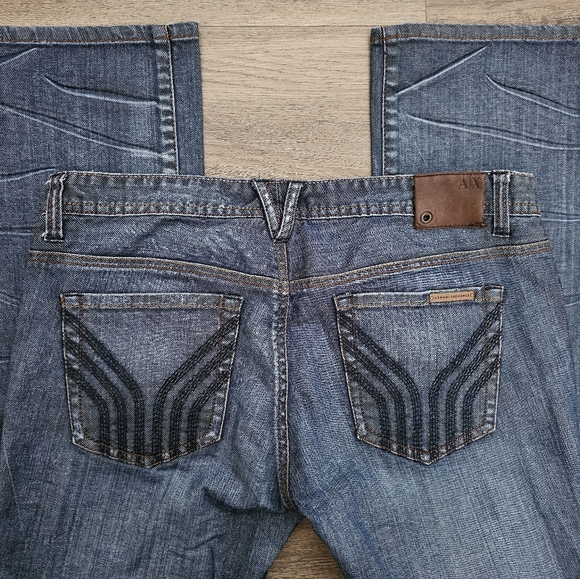 Armani Exchange Bootcut Jeans, 10 Regular - Picture 4 of 6